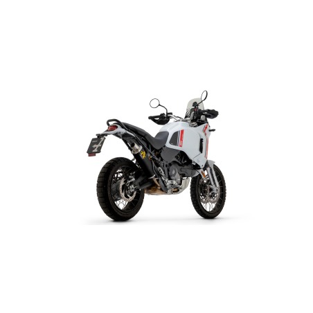 Arrow 72638AON Terminale Indy Race alluminio Dark con fondello inox per Ducati Desert X 950 dal 2022