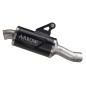 Arrow 72651AON Terminale Indy Race EVO alluminio Dark con fondello inox per BMW R 1300 GS dal 2024