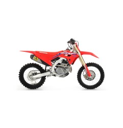 Arrow 75171TK Terminale Off-Road Race-Tech titanio con fondello carby per Honda CRF 450 R dal 2021