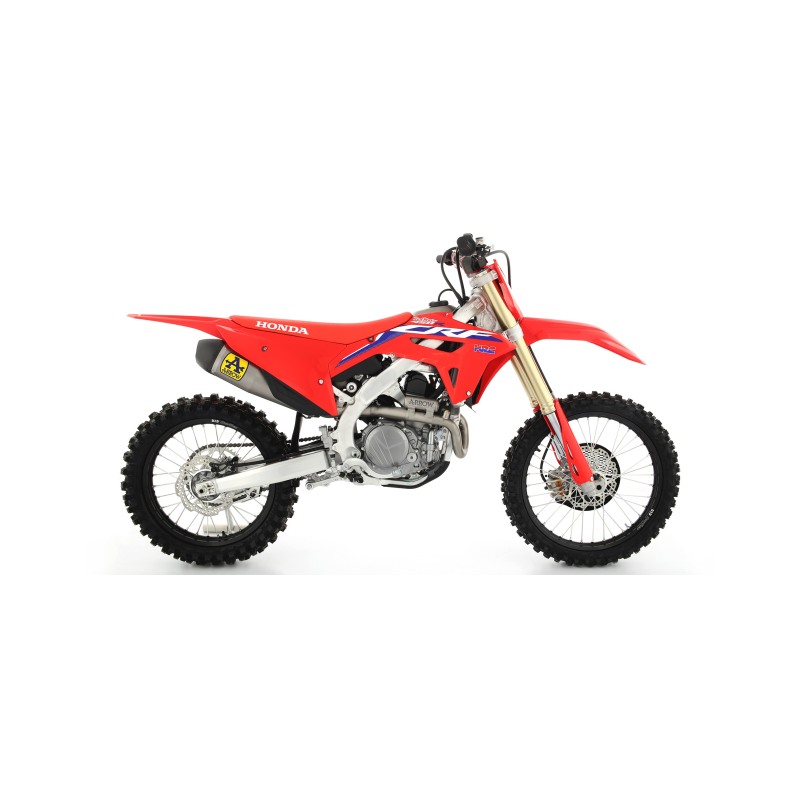 Arrow 75171TK Terminale Off-Road Race-Tech titanio con fondello carby per Honda CRF 450 R dal 2021