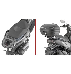 Portapacchi Bauletto Givi SR7070 per Sym ADX 300 dal 2024