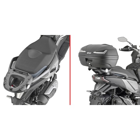 Portapacchi Bauletto Givi SR7070 per Sym ADX 300 dal 2024