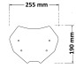 Isotta SC368 Cupolino Basso Fumé Scuro Per Yamaha Mt09 Sp 2022/2023